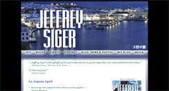 Desktop Screenshot of jeffreysiger.com